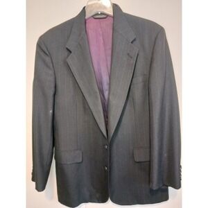 Executive Tailored Exclusively By Tom James Wool Suit Grey‎ Jacket Sport Coat